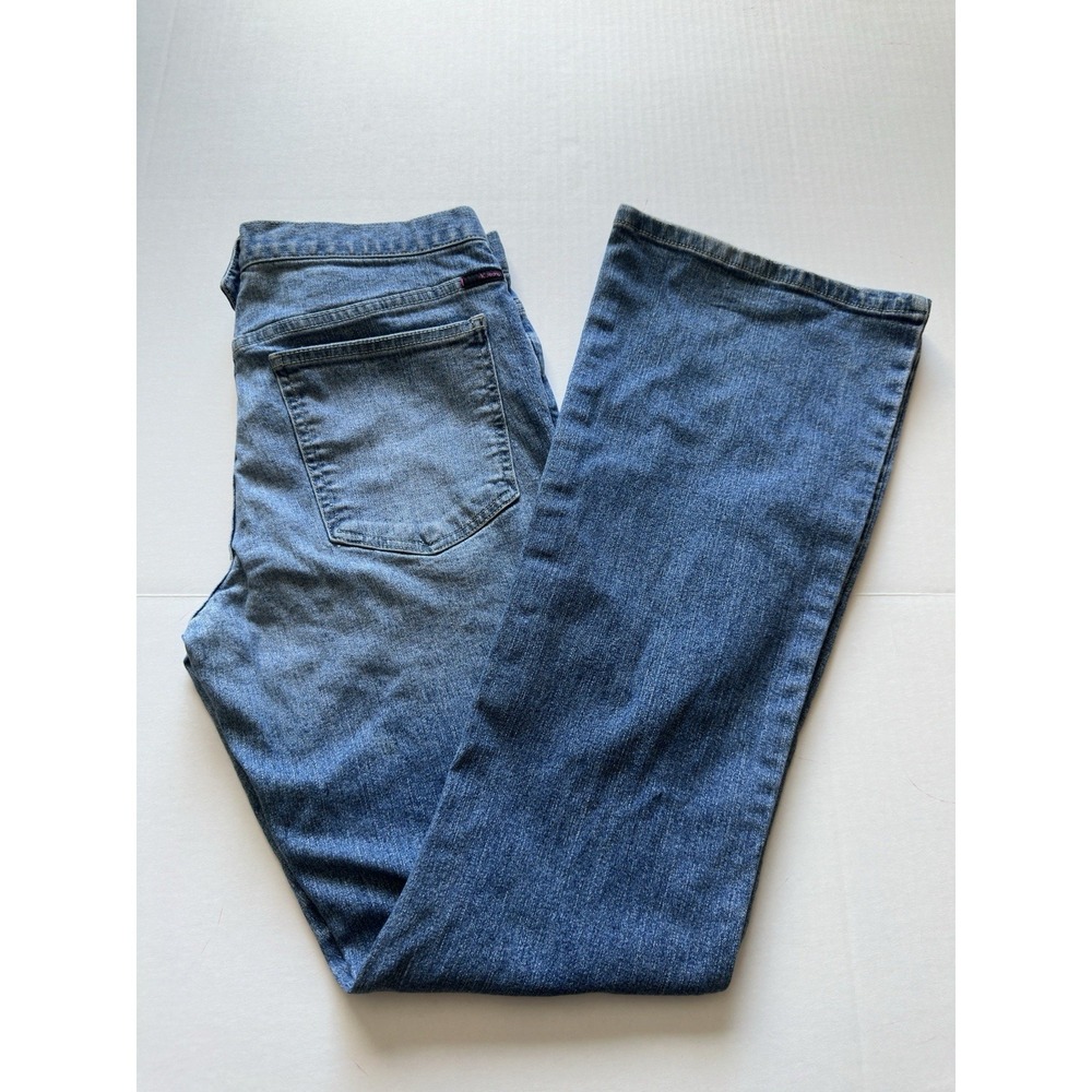 Calvin Klein Jeans‎ True Flare Double Stone Wash Blue Denim Flare Leg Jeans 4P